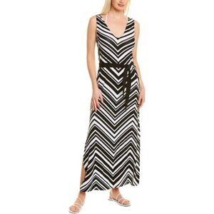 La Blanca Archistripe Swimsuit Cover-Up Maxi Dress